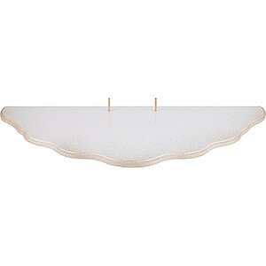 Angels Angels - natural - small Cloud Landscape - Tier 5 - White/Gold - 70x30 cm / 27.6x11.8 inch