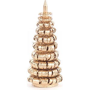Small Figures & Ornaments Decorative Trees Coiled Tree without Trunk - Golden - 4 cm / 1.6 inch