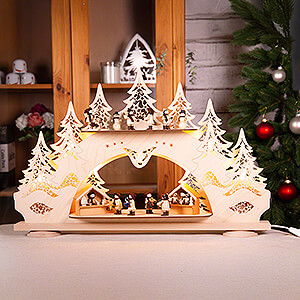 Candle Arches All Candle Arches Collector Candle Arch wit two Levels - Thiel Figurines - 68x43 cm / 26.8x16.9 inch