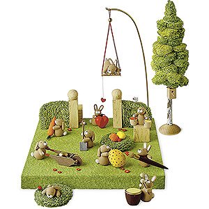 Small Figures & Ornaments Günter Reichel Sets Complete Set 'Easter Meadow'