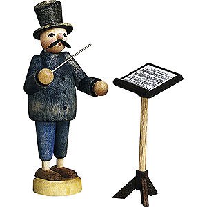 Small Figures & Ornaments Günter Reichel Born Country Conductor with Music Stand - 7 cm / 2.8 inch