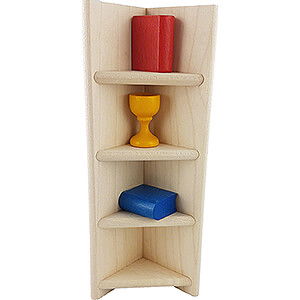 Wooden Toys Doll's Houses Corner Shelf 'Rustic'
