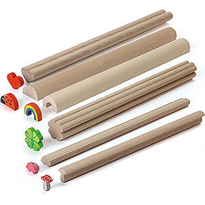 Wooden Toys Construction games Craft Strips Lucky Charm - 45 cm / 17.7 inch