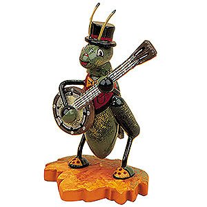 Small Figures & Ornaments Hubrig Beetles Cricket with Banjo - 8 cm / 3 inch