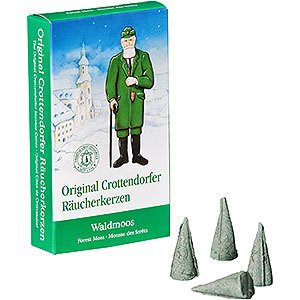 Smokers Incense Cones Crottendorfer Incense Cones - Forest Moss