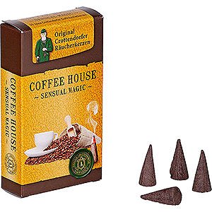 Smokers Incense Cones Crottendorfer Incense Cones - Sensual Magic - Coffee House