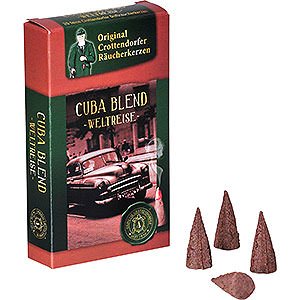 Smokers Incense Cones Crottendorfer Incense Cones - Trip Around the World - Cuba Blend