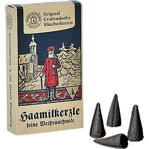Ruchermnner Rucherkerzen Crottendorfer Rucherkerzen - Nostalgie Edition - Haamitkerzle