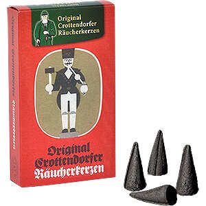 Ruchermnner Rucherkerzen Crottendorfer Rucherkerzen - Nostalgie Edition - Weihnachtlicher Weihrauch