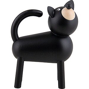 Small Figures & Ornaments Martin Cats and Dogs Dog Max - Black-White - 9 cm / 3.5 inch