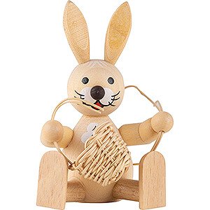 Easter Easter Bunny at Basket Weaving - 7,5 cm / 3 inch