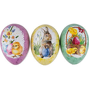 Tree ornaments Easter Ornaments Easter Eggs Easter Festival - Set of Three - 18 cm / 7.1 inch