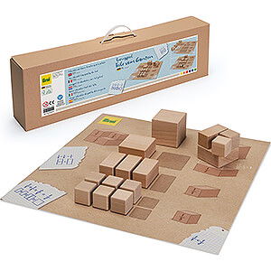 Wooden Toys Construction games Educational Game Parts Of The Whole - 50,5 cm / 19.9 inch
