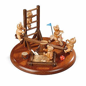 Music Boxes All Music Boxes Electronic Music Box - Bear Playground - 15 cm / 5.9 inch
