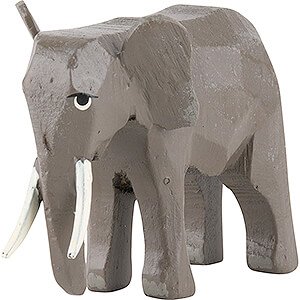 Small Figures & Ornaments Werner Animals Elephant - male - 4,6 cm / 1.8 inch