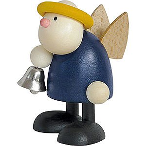 Kleine Figuren & Miniaturen Hans & Lotte (Hobler) Engel Hans mit Glocke - 7 cm