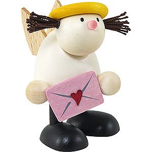 Geschenkideen Herzensangelegenheit Engel Lotte mit Liebesbrief - 7 cm