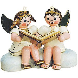 Weihnachtsengel Engel - weiß (Hubrig) Engelpaar-Weihnachtsgeschichten - 6,5 cm
