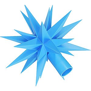 Adventssterne und Weihnachtssterne Ersatzteile Ersatzstern fr Sternenkette A1s blau Kunststoff - 13 cm