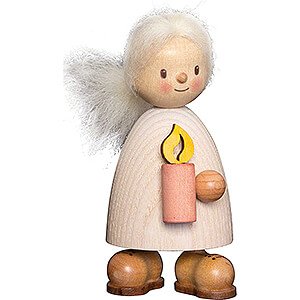 Kleine Figuren & Miniaturen Finn & Finja Finja mit Kerze - 9 cm