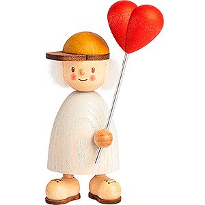 Geschenkideen Muttertag Finn mit Herzballon - 9 cm
