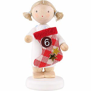 Angels Flade Flax Haired Angels Flax Haired Angel with Boot (6) - 5 cm / 2 inch
