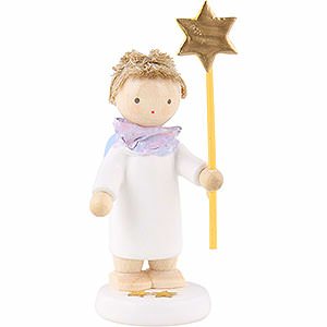 Angels Flade Flax Haired Angels Flax Haired Angel with Star 2015 - 5 cm / 2 inch