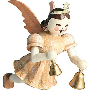 Angels Short Skirt Floating Angels (Blank) Floating Angel Bells, Natural - 6,6 cm / 2.6 inch