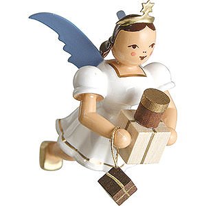 Tree ornaments Angel Ornaments Floating Angels Floating Angel Colored, Gifts - 6,6 cm / 2.6 inch