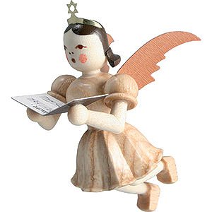 Angels Short Skirt Floating Angels (Blank) Floating Angel Singer, Natural - 6,6 cm / 2.6 inch