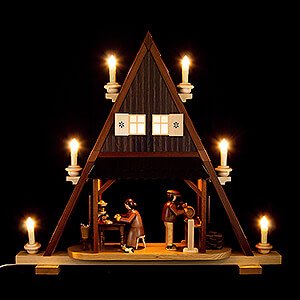 World of Light Light Triangles Gable Triangle - Toy Maker - 59x65 cm / 23.2x25.6 inch
