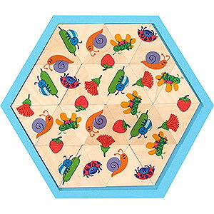 Wooden Toys Construction games Garden Game - 25 cm / 9.8 inch