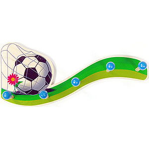 Holzspielzeug Dekoration und Sonstiges Garderobe, Fuball - 16 cm