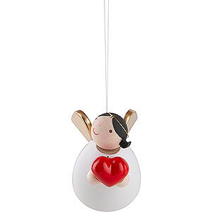 Angels Reichel Guardian Angels Guardian Angel with Heart Floating - 3,5 cm / 1.3 inch