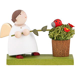 Angels Reichel Guardian Angels Guardian Angel with Lucky Bug - 3,5 cm / 1.3 inch
