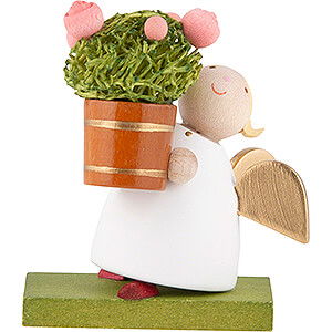 Angels Reichel Guardian Angels Guardian Angel with Rose Flower Pot - 3,5 cm / 1.3 inch