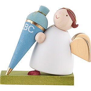 Angels Reichel Guardian Angels Guardian Angel with School Cone - Boy - 3,5 cm / 1.3 inch