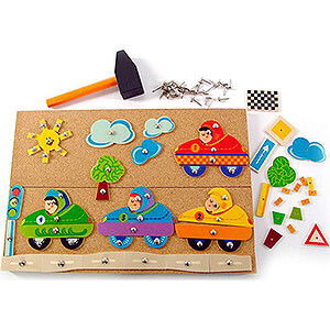 Wooden Toys Construction games Hammer Game Flitzer - 24,5 cm / 9.6 inch