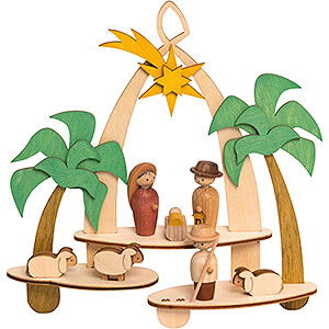 World of Light Window-Pictures Handicraft Set - Window Picture - Nativity - 18 cm / 7.1 inch