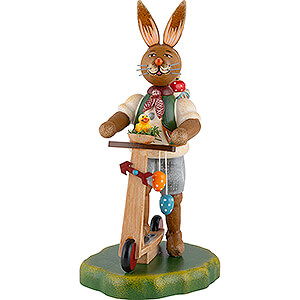 Kleine Figuren & Miniaturen Hubrig Hasenland Hase Karl der Maler - 20 cm