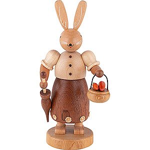Kleine Figuren & Miniaturen Osterartikel Hasenfrau naturfarben - 17 cm