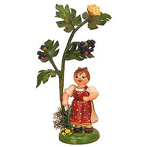 Kleine Figuren & Miniaturen Hubrig Herbstkinder Herbstkind - Holunder - 13 cm