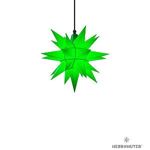 Advent Stars and Moravian Christmas Stars Herrnhuter Star A4 Herrnhuter Moravian Star A4 Green Plastic - 40cm/16 inch