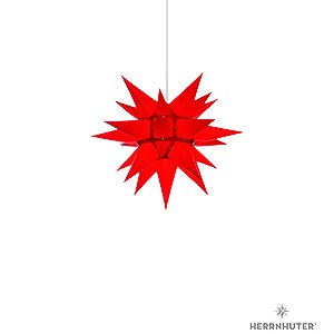 Advent Stars and Moravian Christmas Stars Herrnhuter Star I4 Herrnhuter Moravian Star I4 Red Paper - 40 cm / 15.7 inch