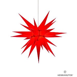 Advent Stars and Moravian Christmas Stars Herrnhuter Star I7 Herrnhuter Moravian Star I7 Red Paper - 70 cm / 27.6 inch