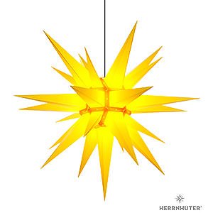 Geschenkideen Zum Einzug Herrnhuter Stern A13 gelb Kunststoff - 130 cm