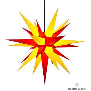 Adventssterne und Weihnachtssterne Herrnhuter Stern A13 Herrnhuter Stern A13 gelb/rot Kunststoff - 130 cm