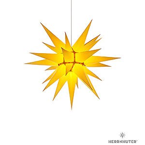 Adventssterne und Weihnachtssterne Herrnhuter Stern I6 Herrnhuter Stern I6 gelb Papier - 60 cm