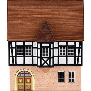 Kleine Figuren & Miniaturen Hintergrundhuser Hintergrundhaus Brgerhaus mit Erker - 16 cm