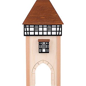 Kleine Figuren & Miniaturen Hintergrundhuser Hintergrundhaus Stadttor - 16 cm